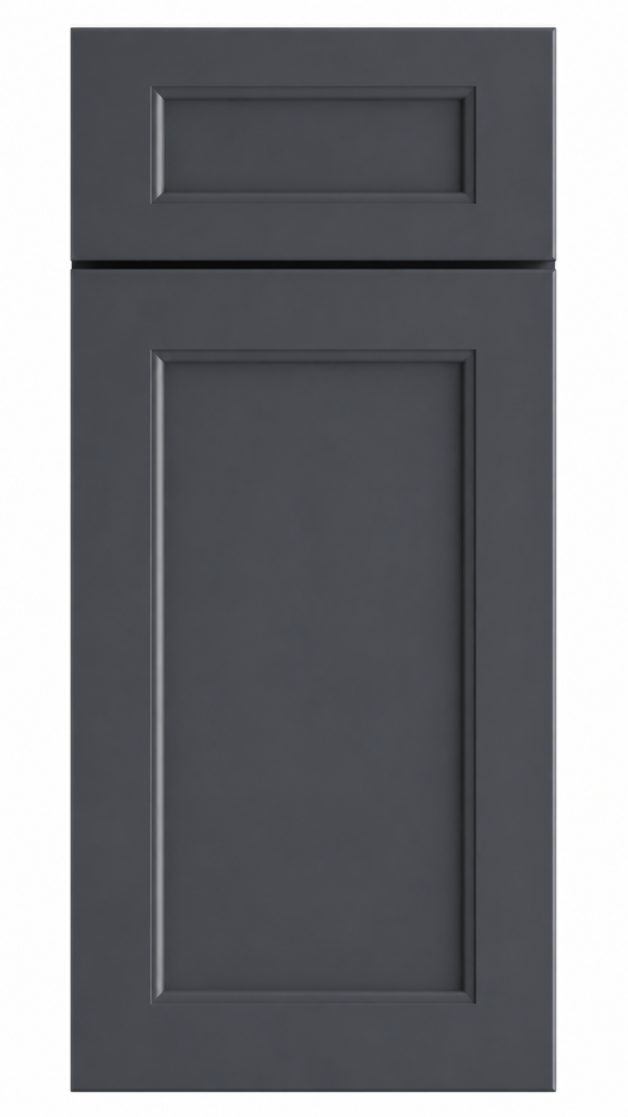 trenton recessed dark gray door