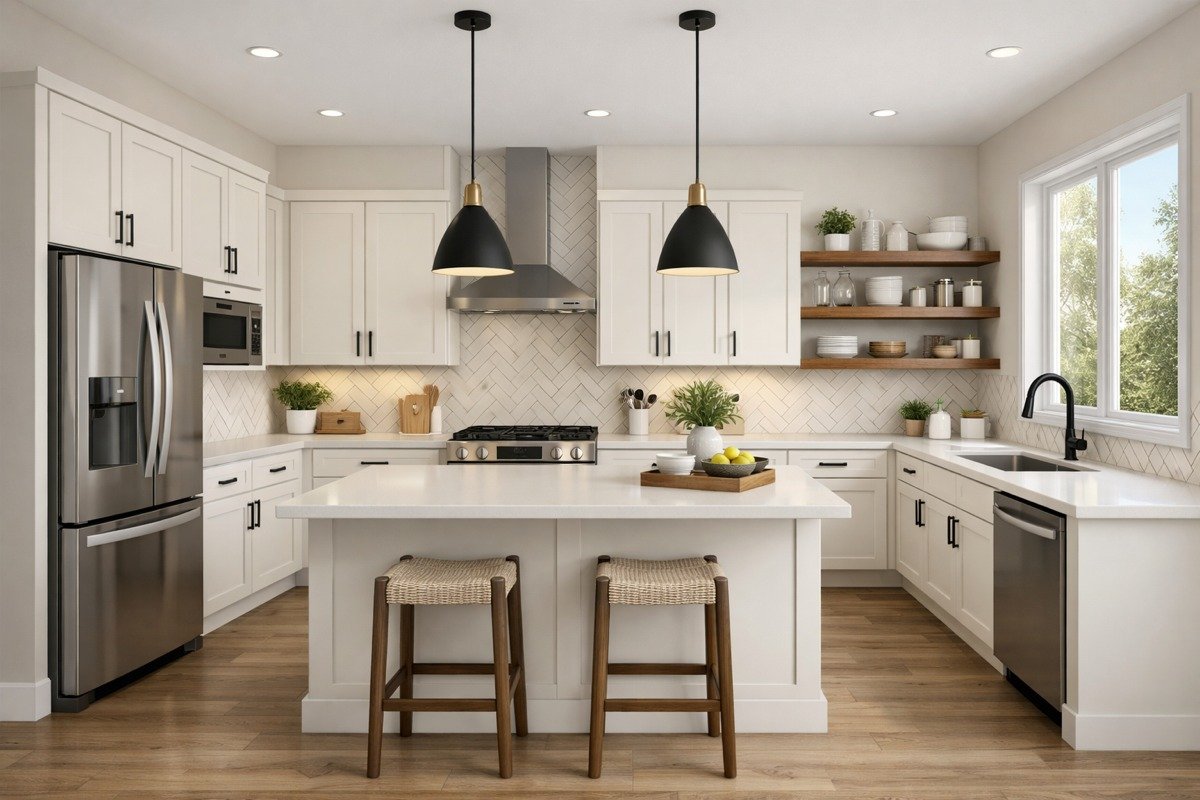 Countertops bella antique white integrity kitchen