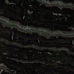 Prefabricated agatha black granite