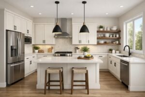 Gallery bella antique white integrity kitchen